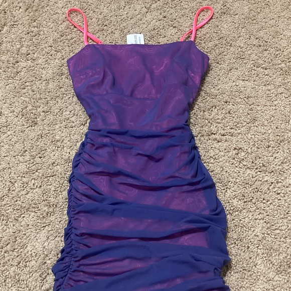 Windsor Dresses & Skirts - Windsor Vibrant Purple Dress with Pink Accents